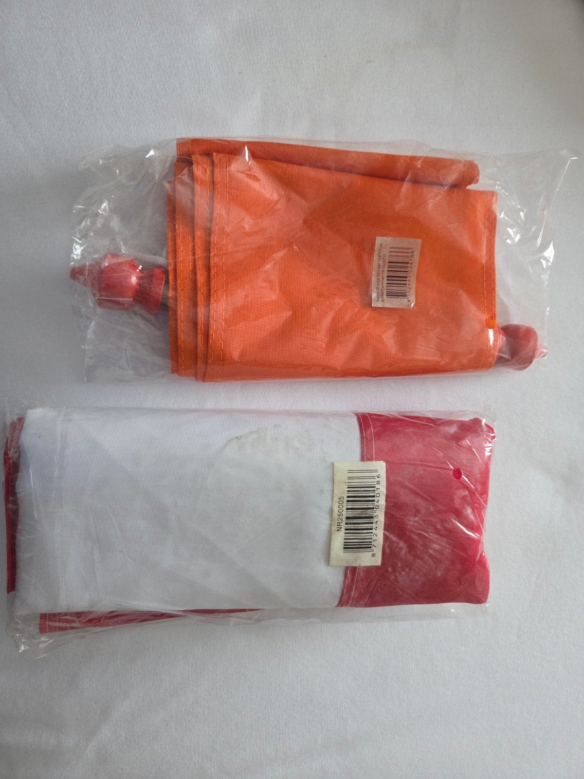 Nederlandse vlag met wimpel. Nog nieuw, in de verpakking., Ophalen of Verzenden