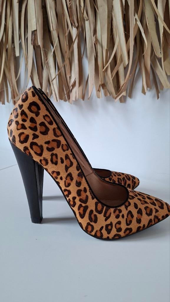 Pumps met luipaardprint, Kleding | Dames, Ophalen of Verzenden