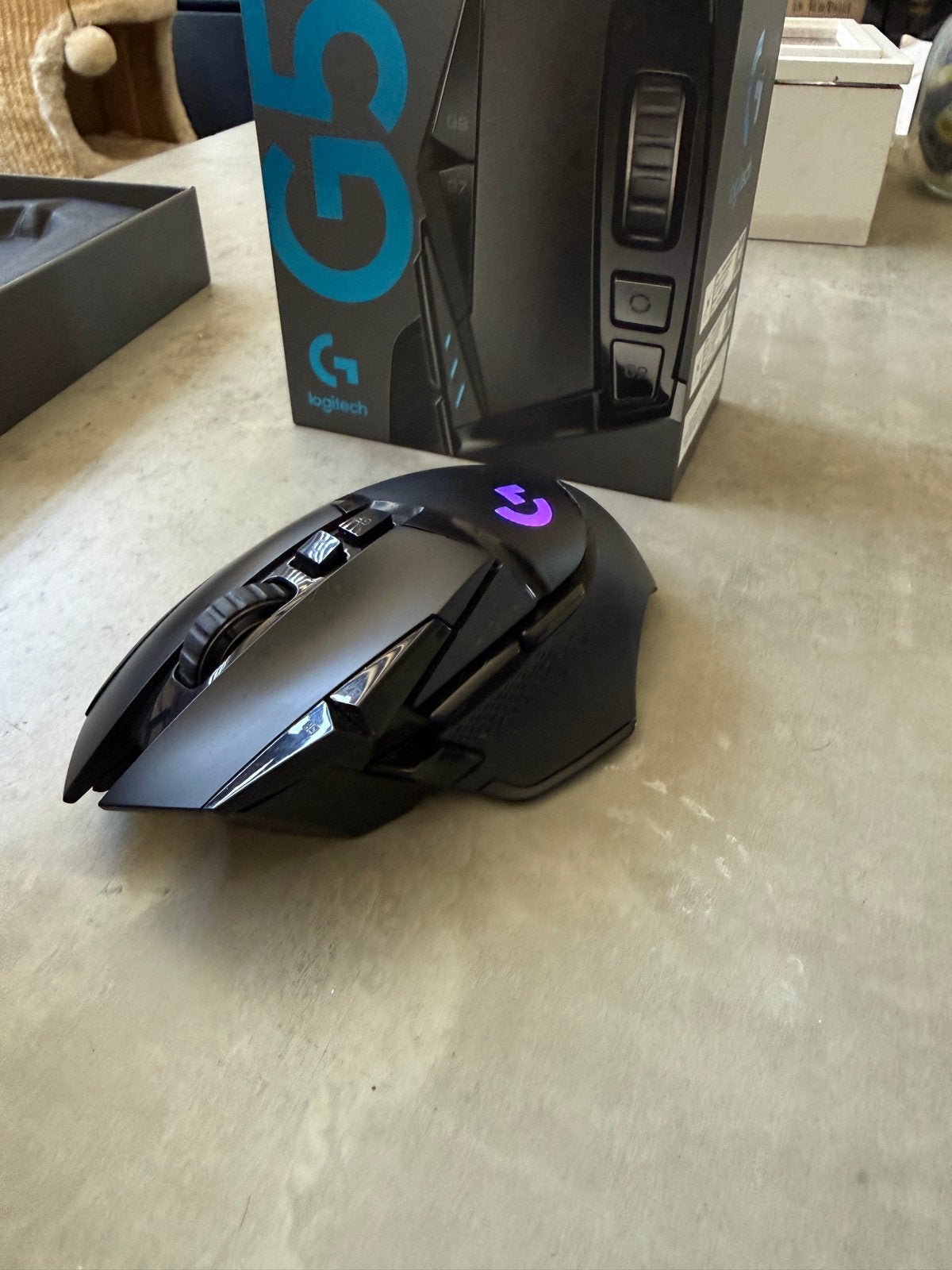Logitech G502 Lightspeed Draadloze Gaming Muis, Ophalen of Verzenden, Zo goed als nieuw