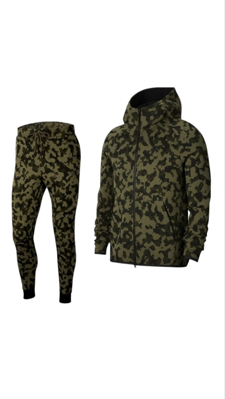 Nike Tech Fleece Trainingspak Camouflage - Maat S Nieuw, Nike Inc., Info@nike.com, Nike, Nieuw