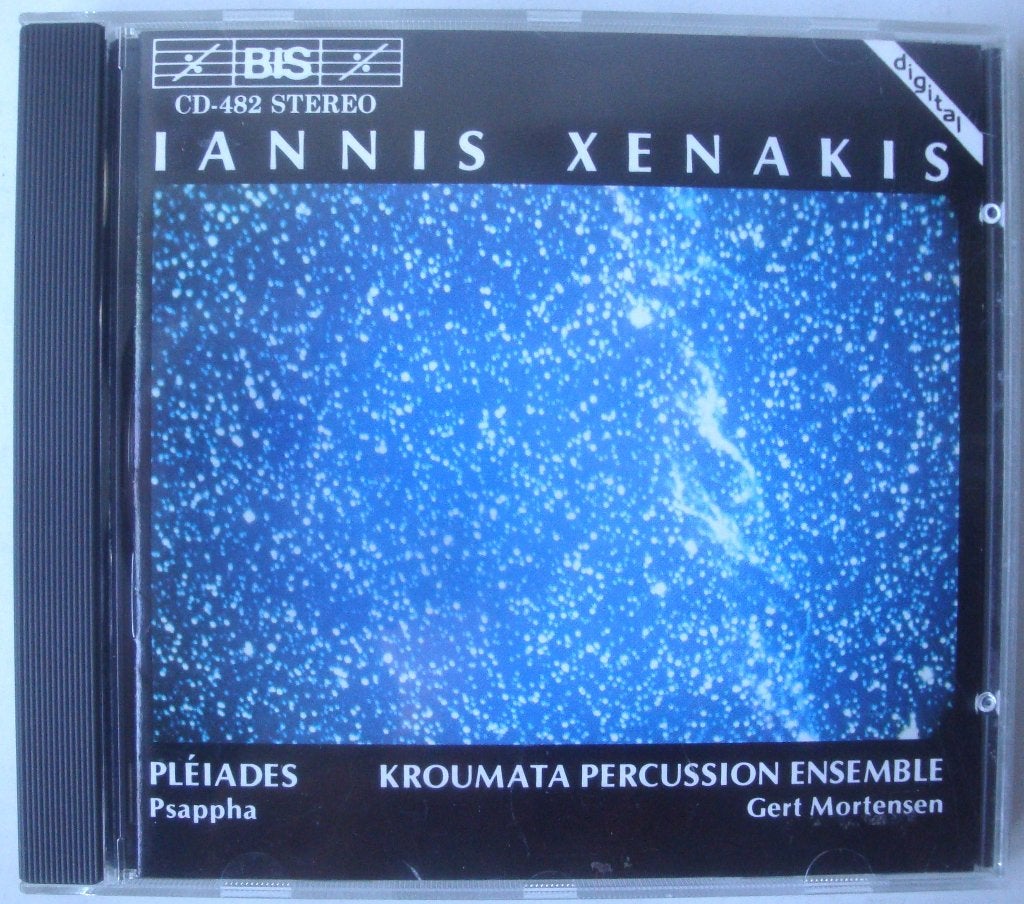 CD Iannis Xenakis Pléiades en Psappha Percussiemuziek, Ophalen of Verzenden, Modernisme tot heden, Zo goed als nieuw, Kamermuziek