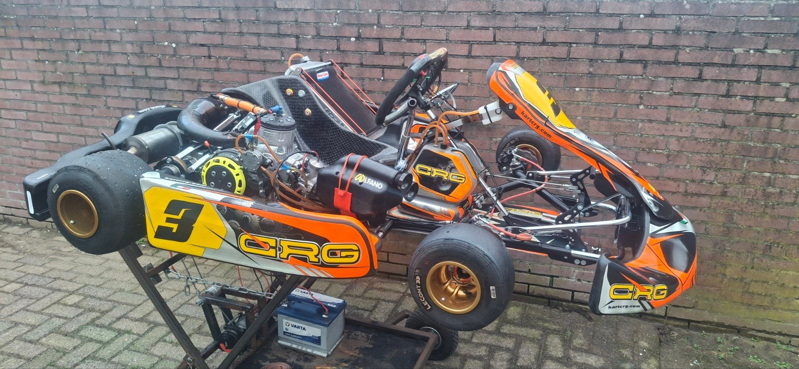CRG Road Rebel KZ 2021  izgs, Sport en Fitness, Karting, Ophalen, Zo goed als nieuw, Kart