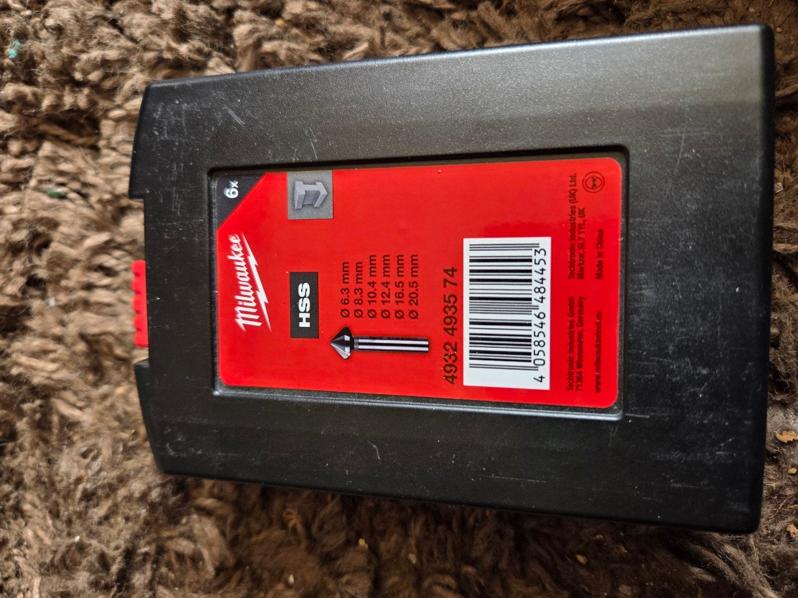 Milwaukee HSS Verzinkboor Set 6-delig, Ophalen of Verzenden, Zo goed als nieuw, Overige typen