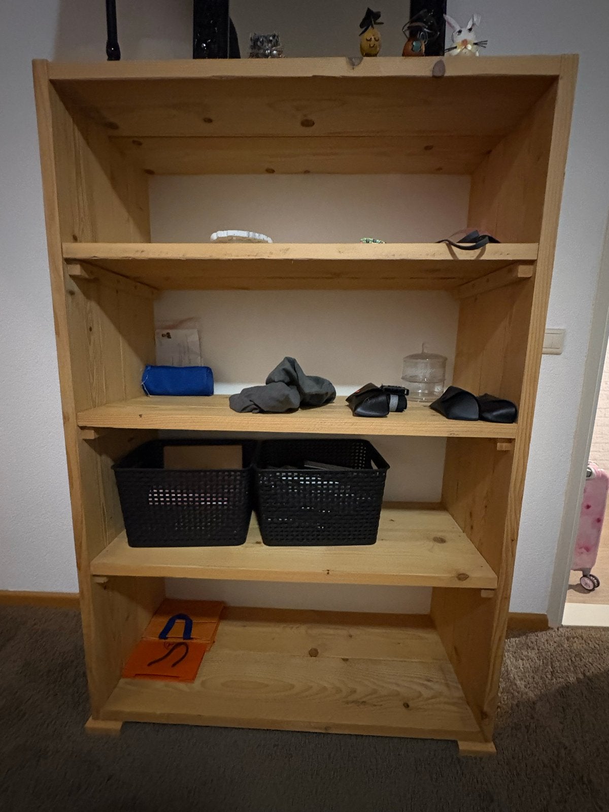 5 stuks Steiger Houten kasten met 3-4 planken, Ophalen, Met plank(en), Gebruikt, 50 tot 100 cm
