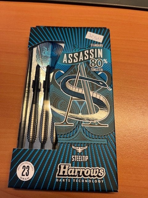 Harrows Assasin dartpijlen 23 gram à € 32,50, Ophalen of Verzenden, Nieuw, Pijlen