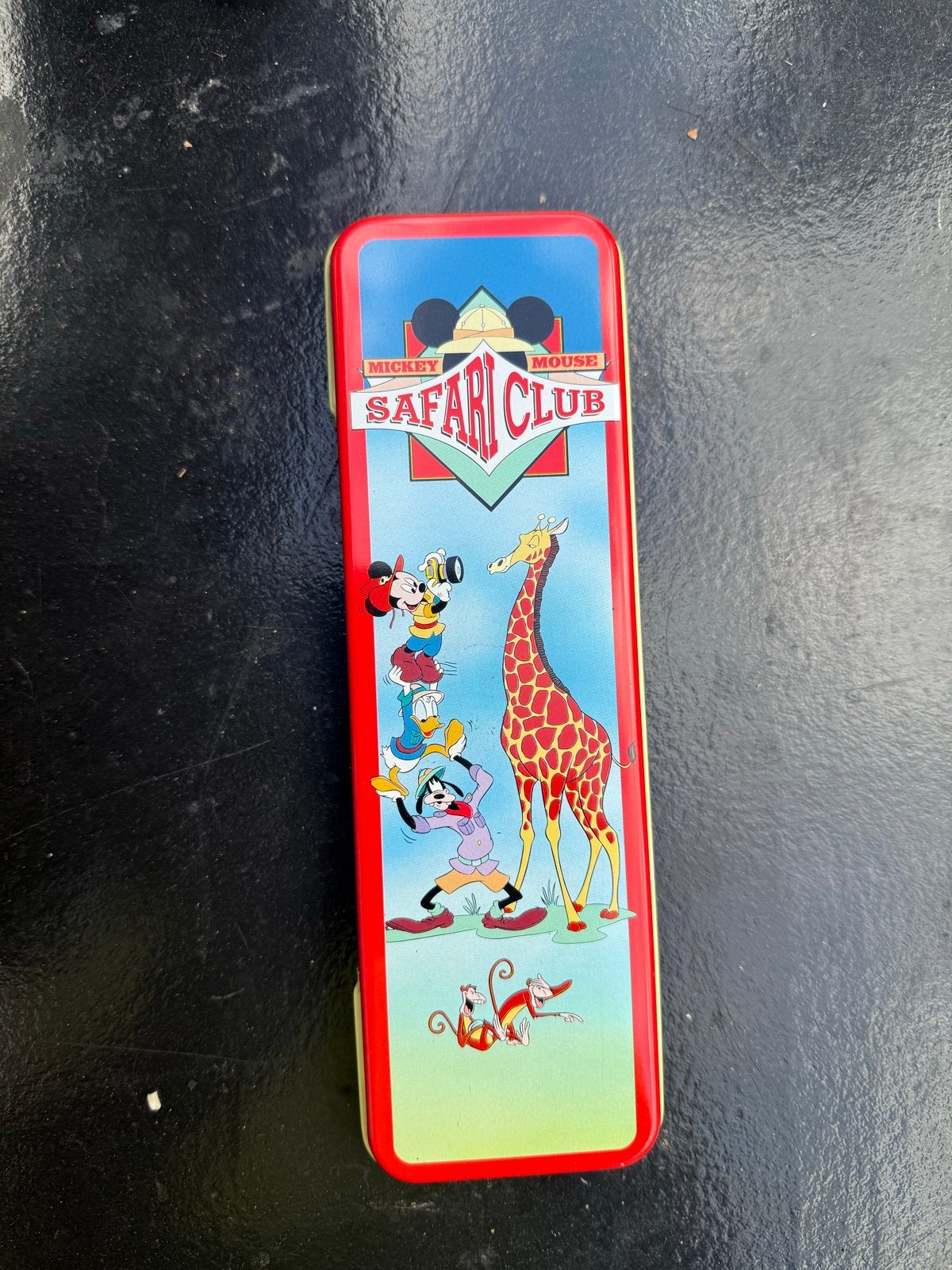 Mickey Mouse Safari Club etui - Vintage blikken etui, Ophalen of Verzenden, Nieuw