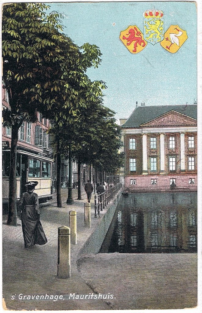 Den Haag 053, Korte Vijverberg, ongelopen, richtprijs 5,50, Verzenden, Voor 1920, Ongelopen, Zuid-Holland