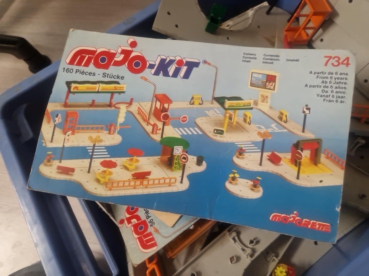 Majo-Kit 160 Stuks Bouwpakket - Vintage Speelgoed, Ophalen of Verzenden