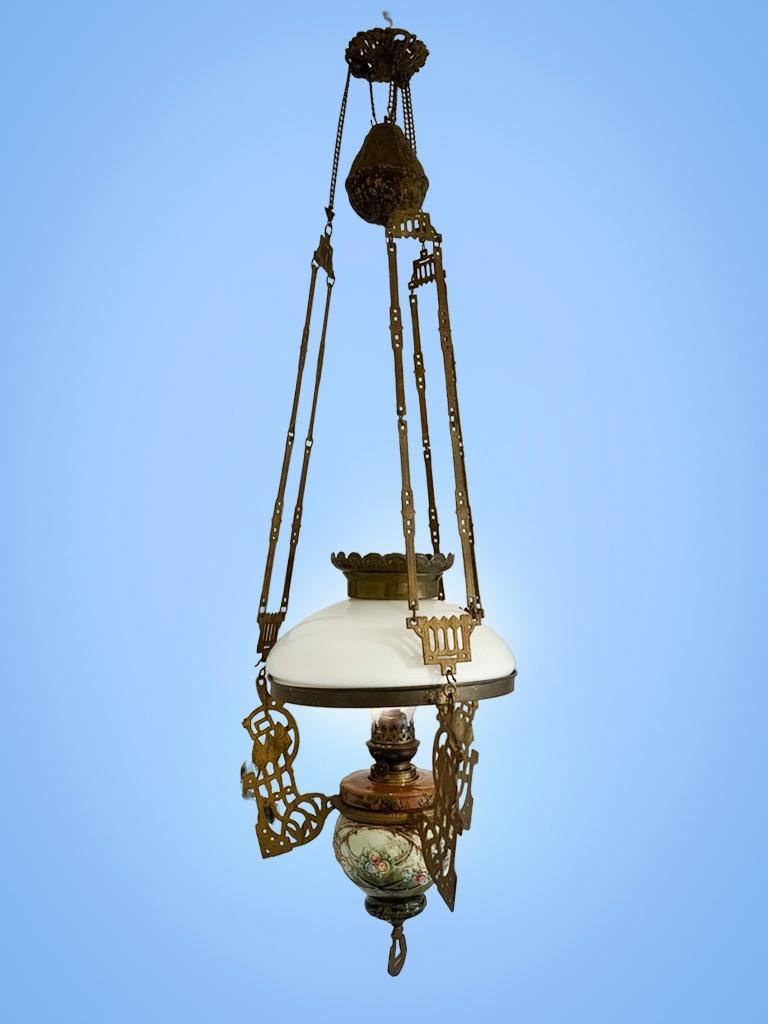 Vintage olielamp, Ophalen
