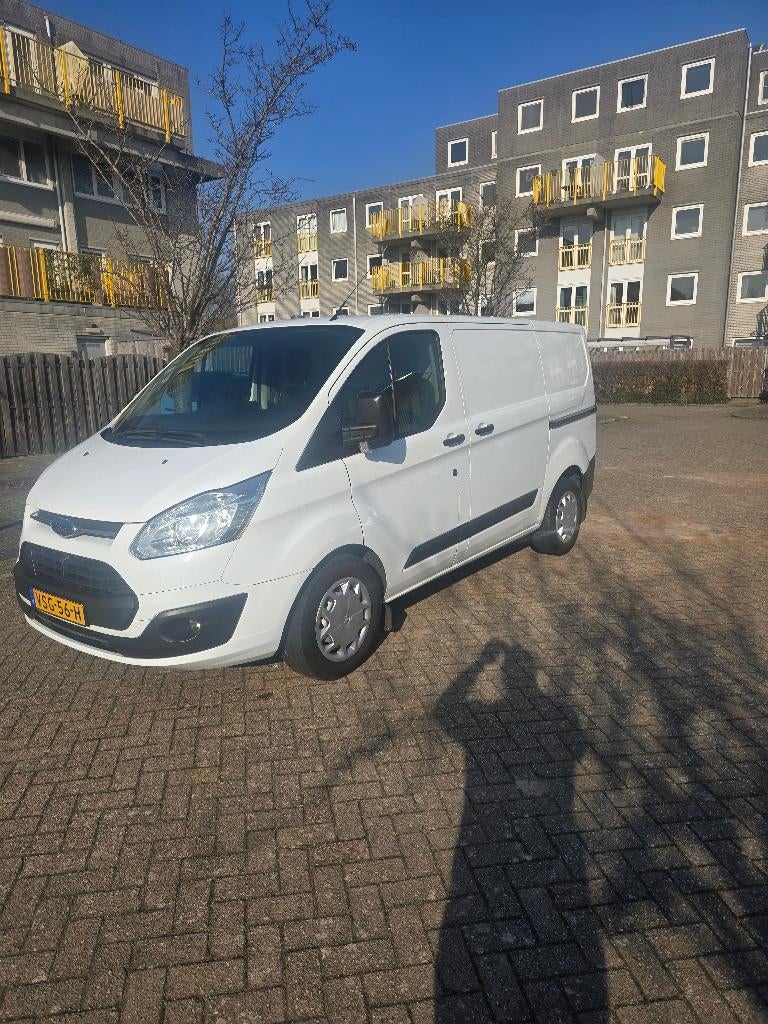 Ford Transit Custom 2.0 TDCI 130PK L1h1 Automaat 2017 BTW, Auto's, Bestelauto's, Bedrijf, ABS, Adaptieve lichten, Airbags, Airconditioning