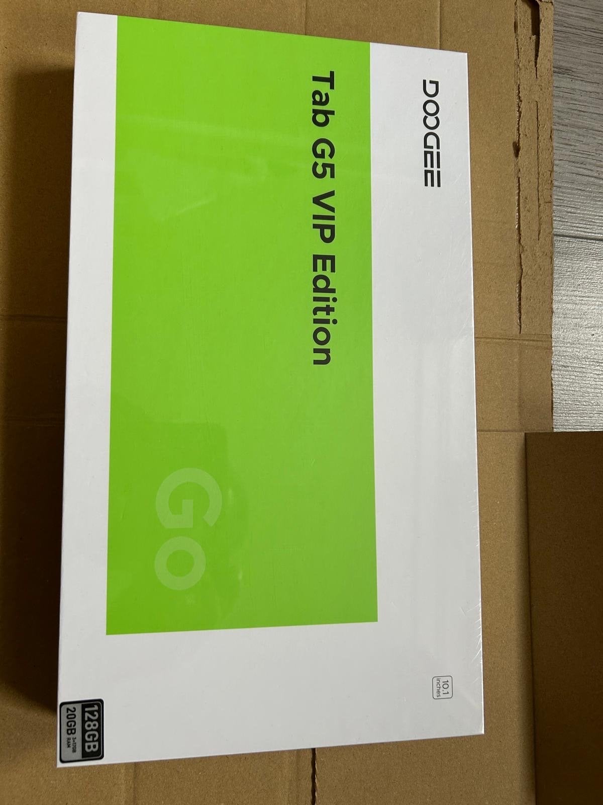 DOOGEE Tab G5 VIP Edition - 10.1 inch Android 16 Tablet, 128 GB, Wi-Fi en Mobiel internet, Ophalen, 10 inch