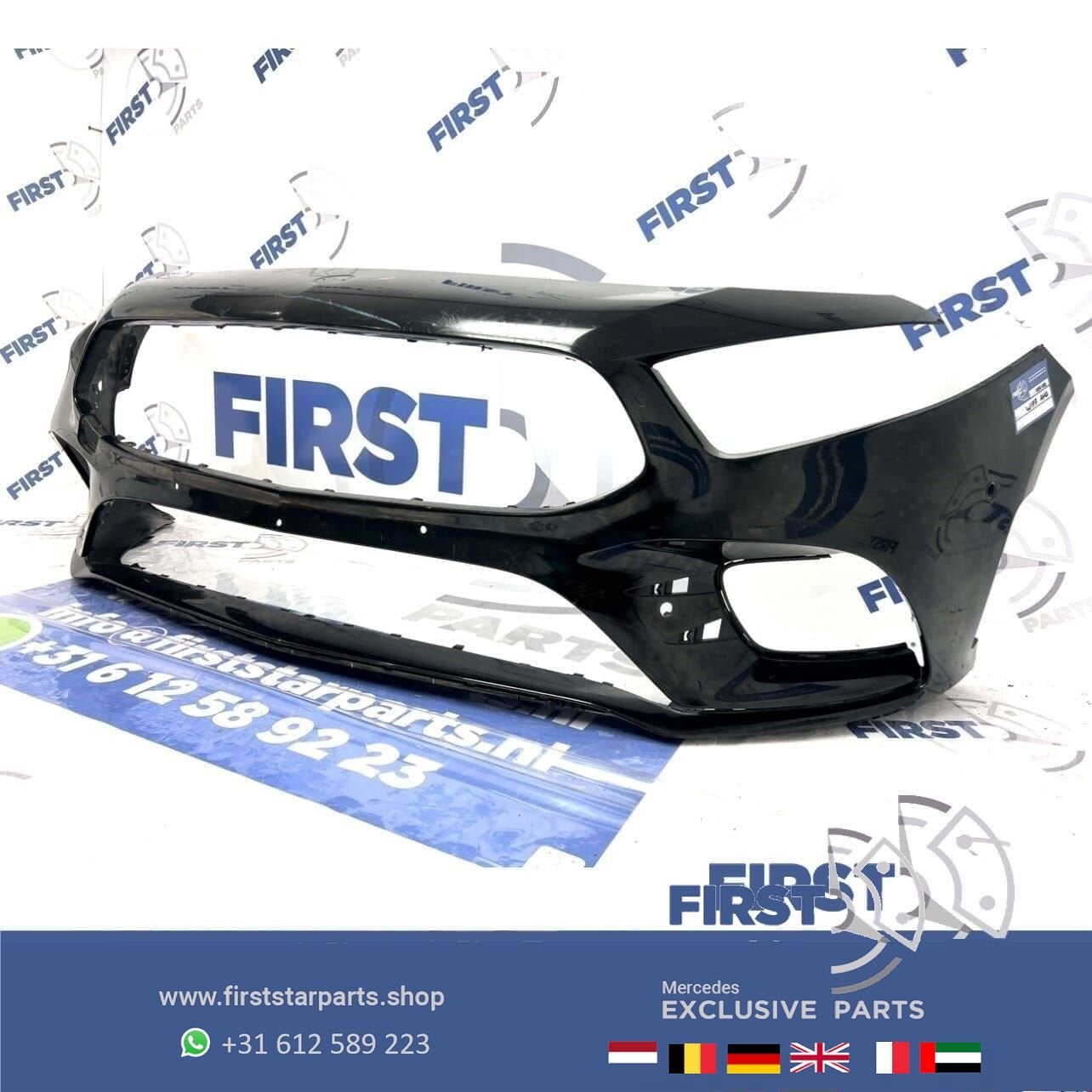 W177 BUMPER Mercedes A Klasse AMG VOORBUMPER WIT GRIJS ZWART