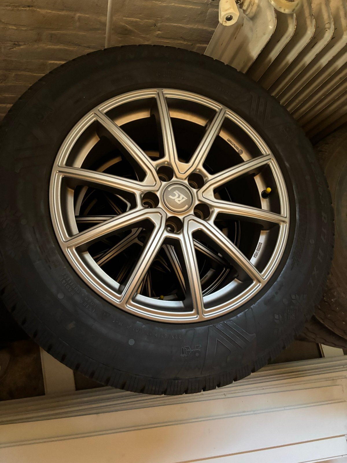 Winterbanden met velgen voor Citroën C5 Aircross (2023), Auto-onderdelen, Ophalen, Gebruikt, Banden en Velgen, 17 inch