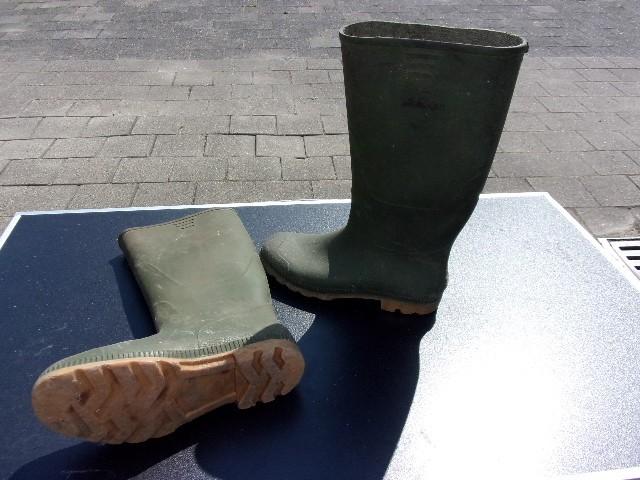 laarzen, Ophalen of Verzenden, Gedragen, Overige kleuren, Regenlaarzen