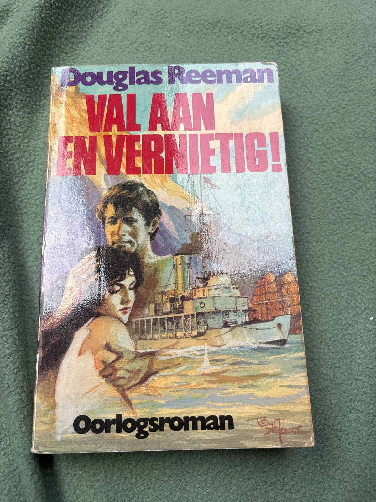 Douglas Reeman - Val aan en vernietig! Oorlogsroman, Ophalen, Tweede Wereldoorlog, Gelezen, Overige onderwerpen