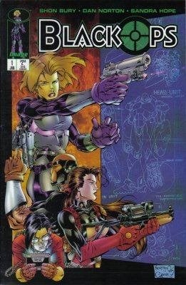 Black Ops #1 t/m 5 Compleet (1996) Image Comics, Amerika, Verzenden, Complete serie of reeks, Zo goed als nieuw
