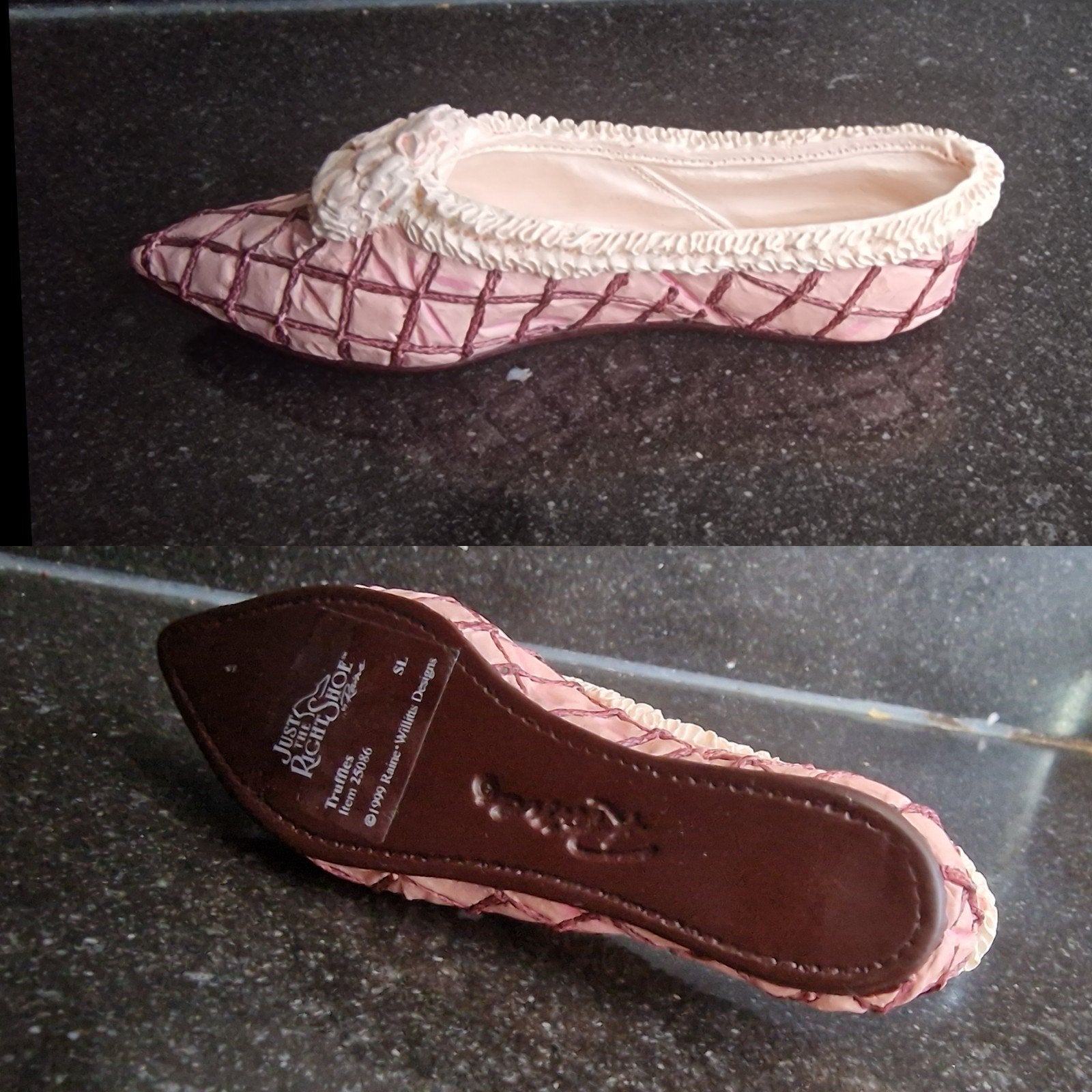 Decoratieve roze balletschoen - Just the Right Shoe, Ophalen of Verzenden, Gebruikt