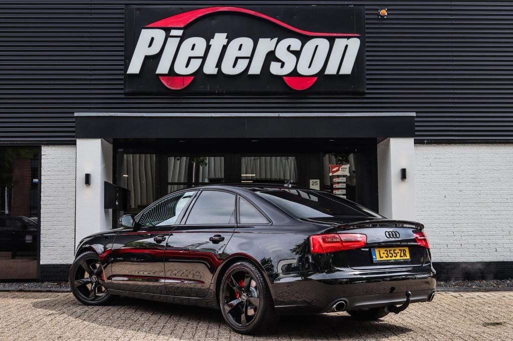 Audi A6 Limousine 3.0 TFSI Quattro 3x S-Line NWE MOTOR VOL!, Auto's, Audi, Automaat, Euro 5, Gebruikt, Zwart