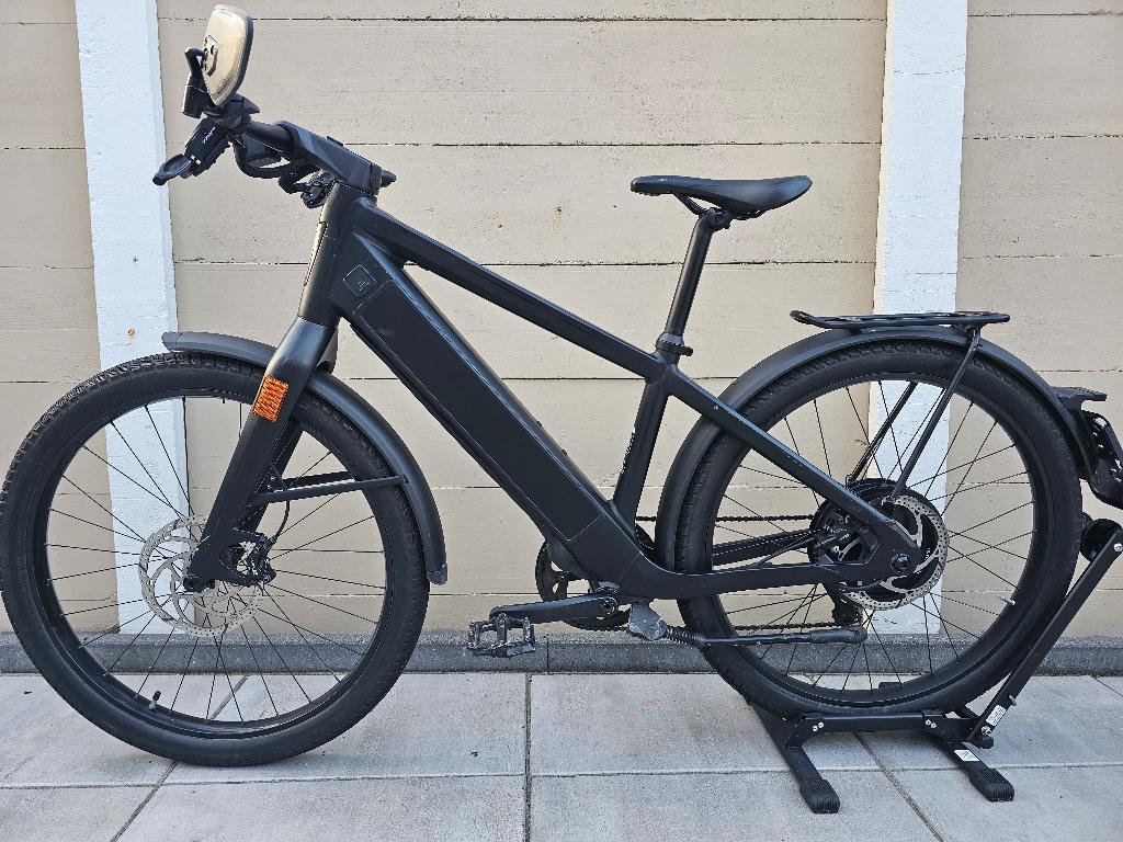 Stromer st3 Zwart M 983wh speedpedelec 45kmh, Fietsen en Brommers, Elektrische fietsen, Ophalen, Gebruikt, Stromer