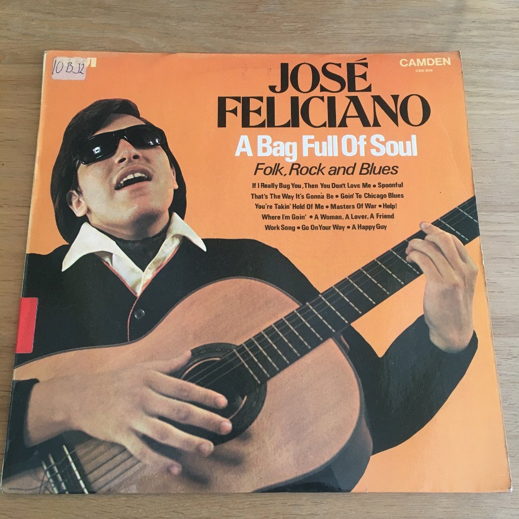 Jose Feliciano - A Bag Full Of Soul LP, Ophalen, Gebruikt, 12 inch, LP
