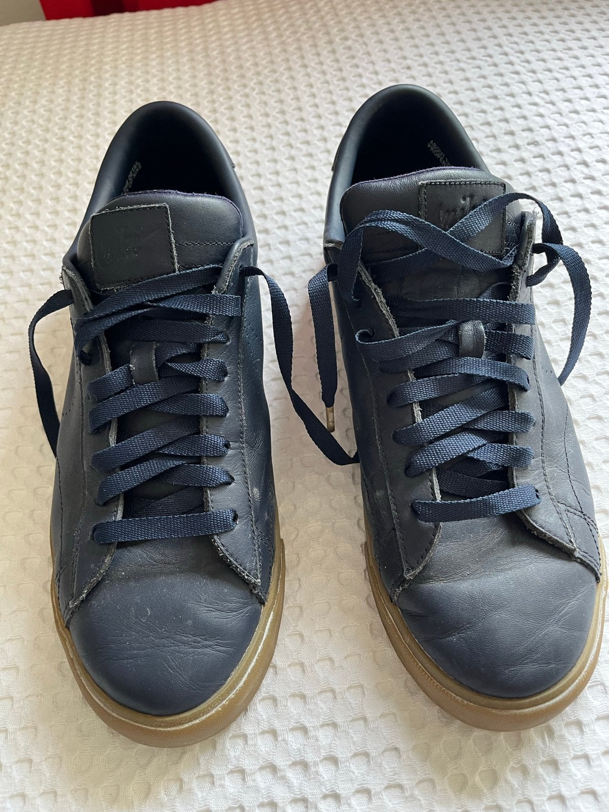 Nike sneakers maat 45, donkerblauw, Kleding | Heren, Schoenen, Ophalen of Verzenden, Gedragen, Blauw, Sneakers of Gympen