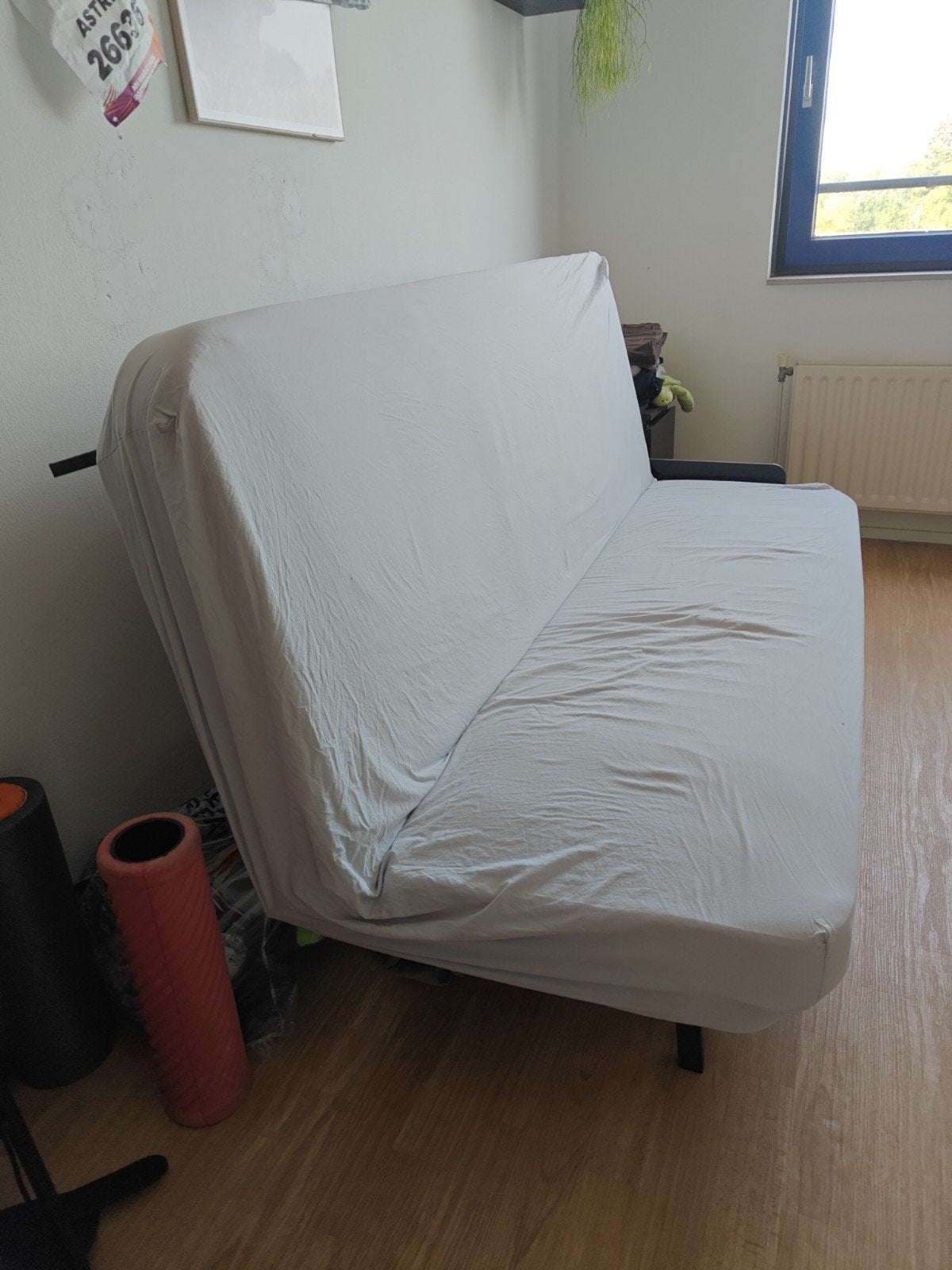 IKEA Slaapbank 2-persoons - Ideaal voor logees, Ophalen, Gebruikt, Tweepersoons, 140 cm