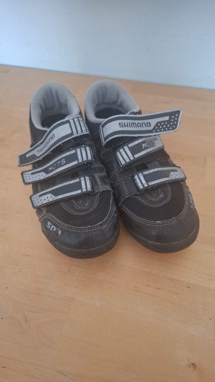 Shimano SH-M075 SPD Fietsschoenen - Maat 44, Fietsen en Brommers, Fietsaccessoires | Fietskleding, Ophalen, Gebruikt, Heren, Schoenen
