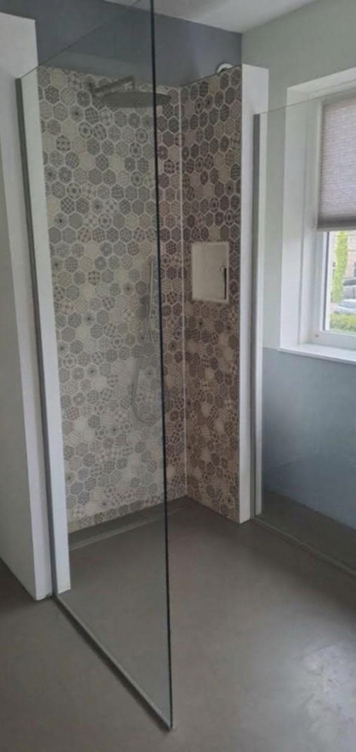 2 Glazen Douchewanden - 90x208x1 cm, Doe-het-zelf en Verbouw, Ophalen, Gebruikt, Glas, Douche