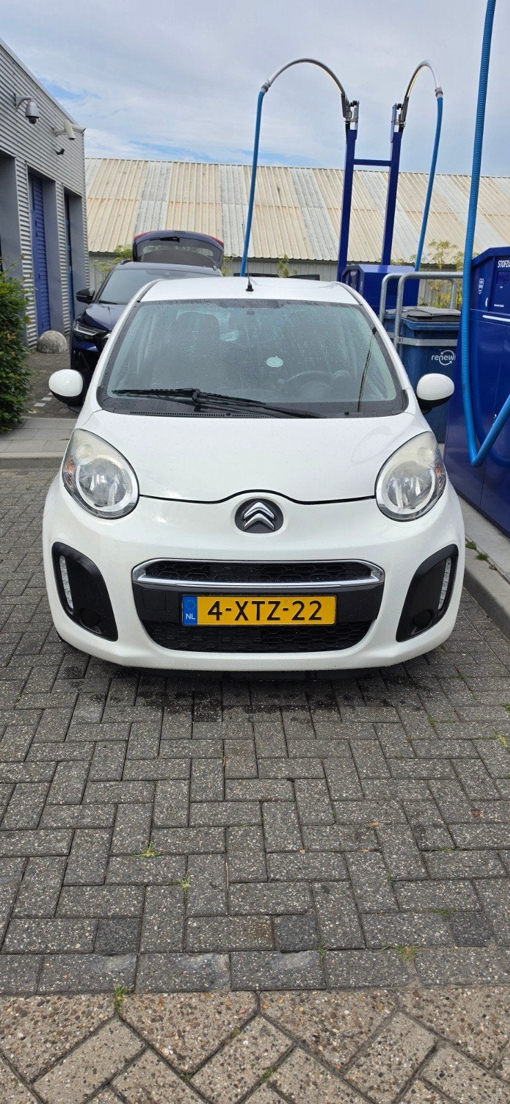 Citroën C1 1.0 3-DRS Sensodrive 2013 Wit, Auto's, Stof, ABS, 4 stoelen, C1