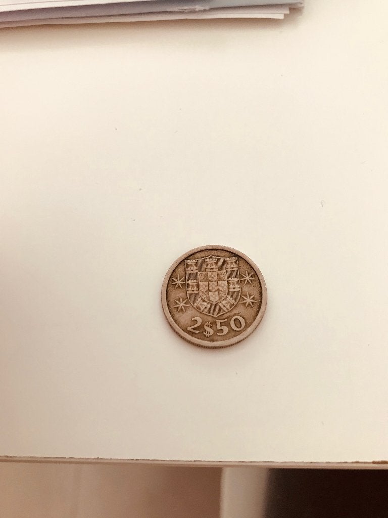 Portugese munt 2$50 Escudos 1967, Ophalen of Verzenden, Overige landen, Losse munt