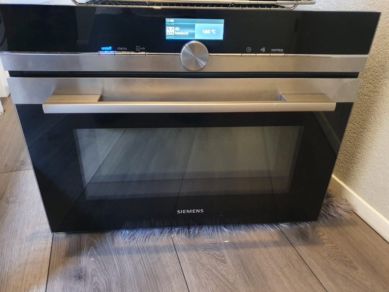 Siemens combi oven/magnetron, Ophalen, 45 tot 50 cm, Siemens, Zo goed als nieuw