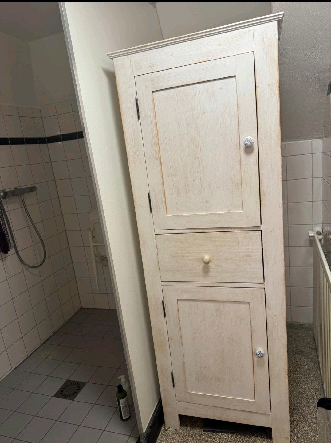 White wash Badkamerkast izgst, Ophalen, Zo goed als nieuw