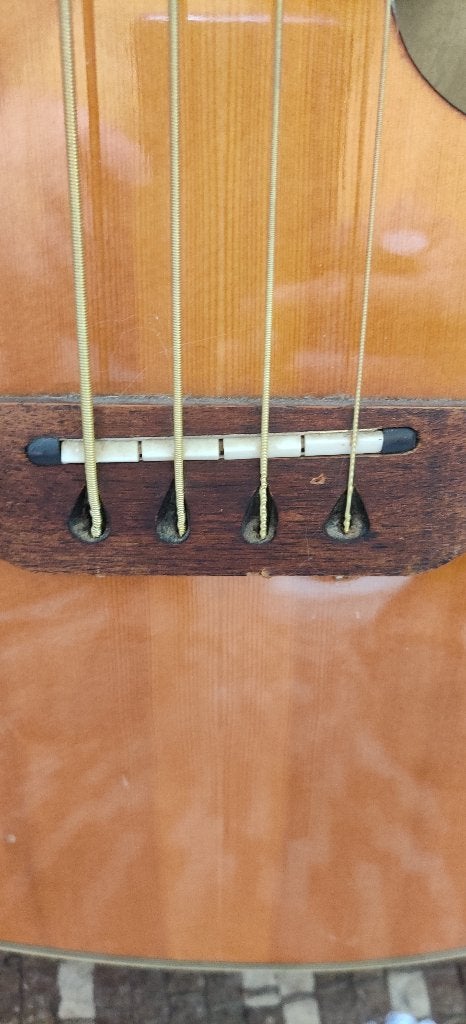 Accoustische Basgitaar, Ophalen, Gebruikt, Akoestisch