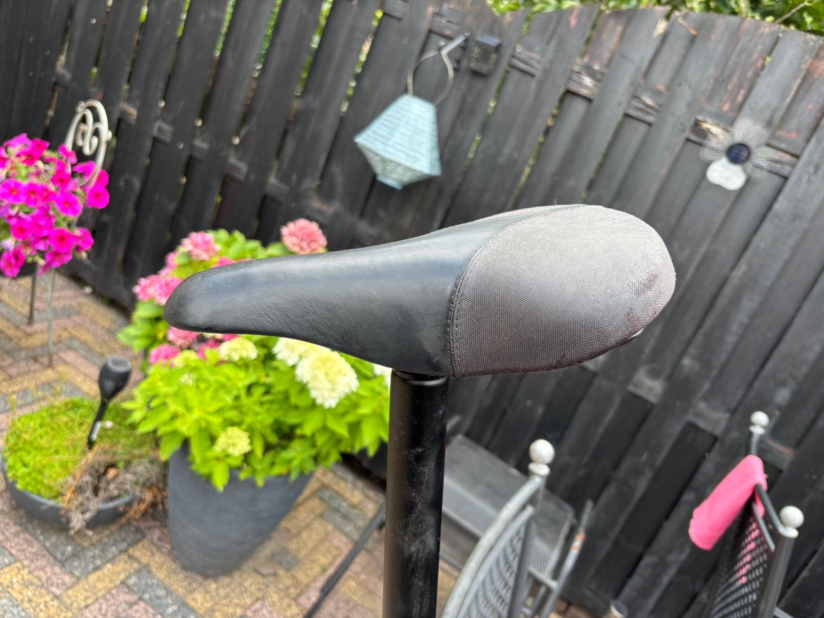 T.K  een zadel en zadelbuis van  34 mm past op een vanmoof, Fietsen en Brommers, Fietsonderdelen, Ophalen, Gebruikt