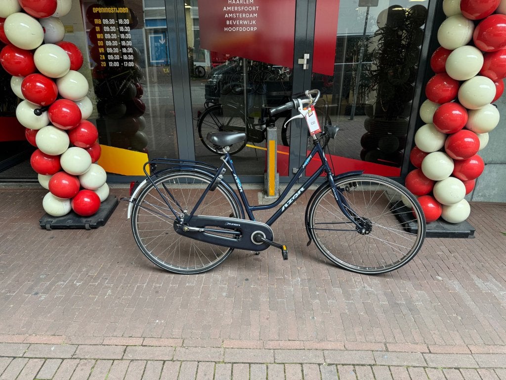 Fietshokje raaks: Azor jersey damesfiets 3S!!