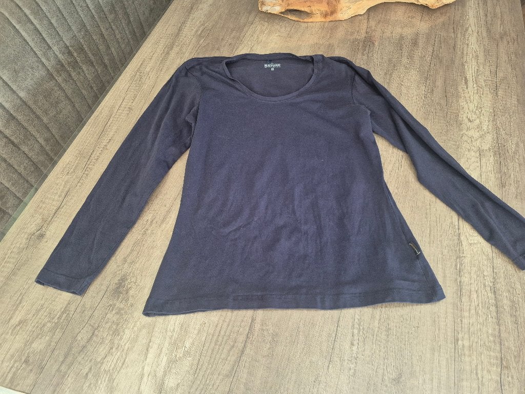 Human Nature outdoor activities shirt, Blauw, Maat 46/48 (XL) of groter, Ophalen of Verzenden, Zo goed als nieuw