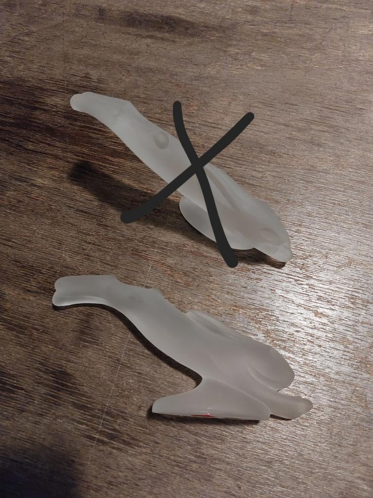 Mat glazen beeld van een haas, 15cm, Ophalen of Verzenden, Nieuw, Dier