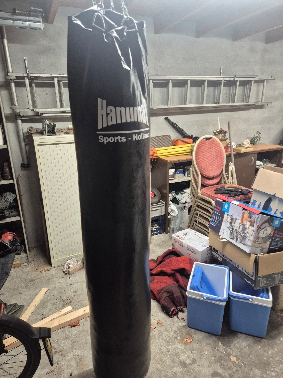 Hanumat Bokszak & Matchu Bokshandschoenen Set, Sport en Fitness, Ophalen, Gebruikt, Bokszak