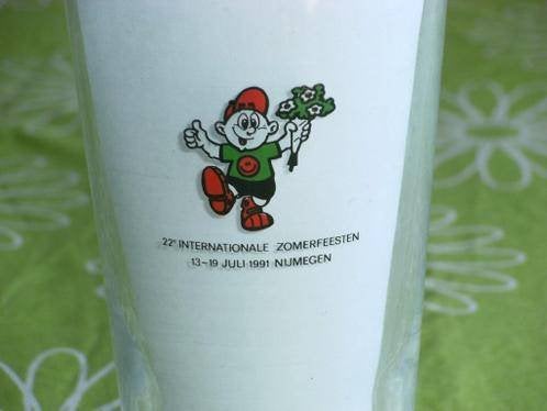 Heineken Zomerfeesten Nijmegen 1991 Vierdaagse Dubbeldruk, Ophalen of Verzenden, Zo goed als nieuw, Glas of Glazen, Heineken