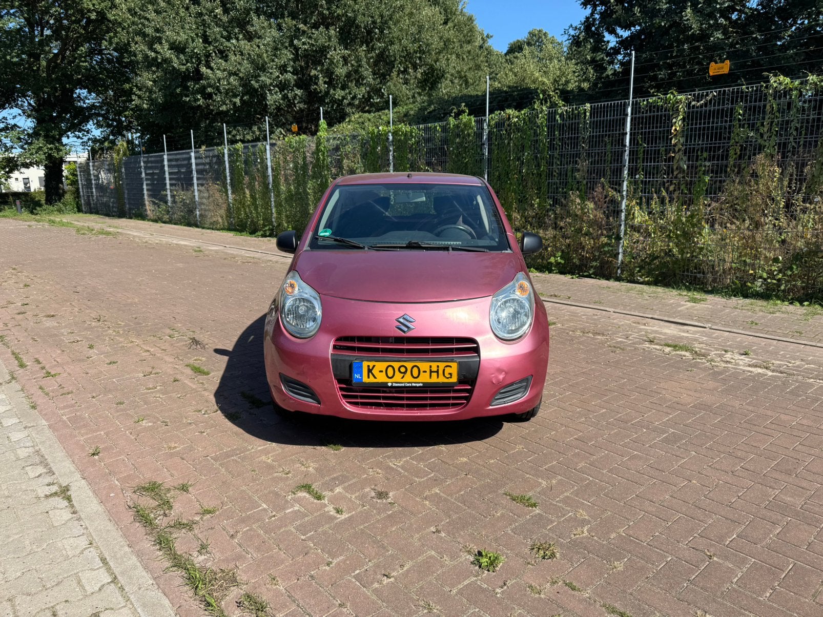 Suzuki Alto 1.0 2009 Rood/roos, Auto's, Voorwielaandrijving, Stof, 200 kg, Handgeschakeld