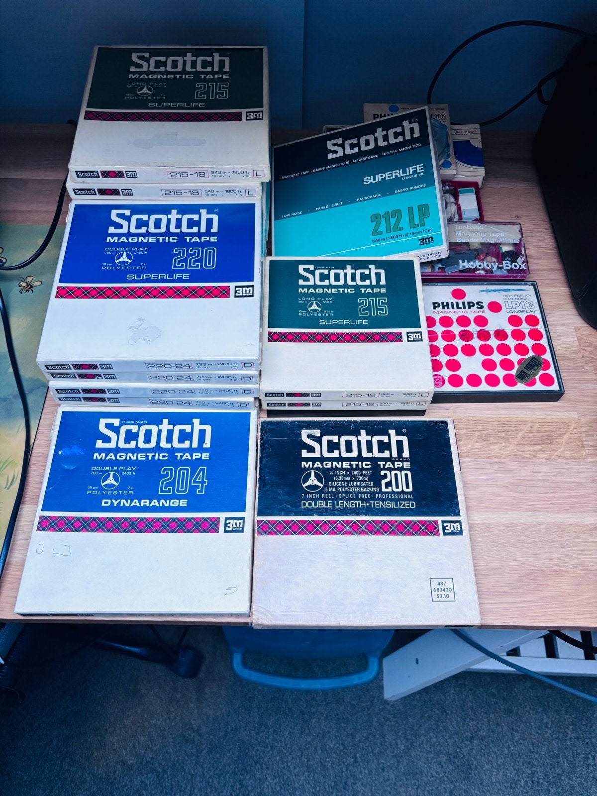 18 Scotch magnetische banden, Ophalen of Verzenden, Onderdeel, Met banden