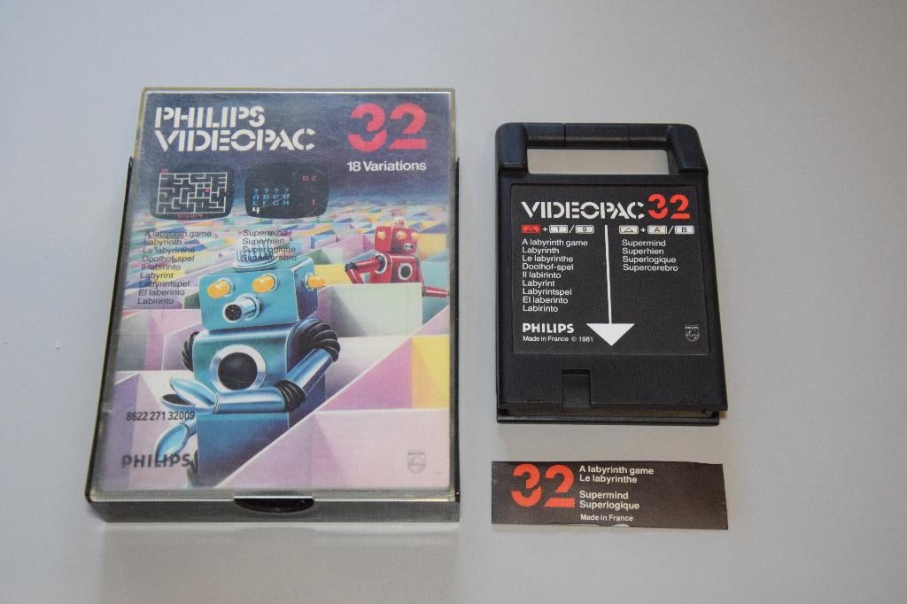 Philips Videopac : A Labyrinth Game (32), Spelcomputers en Games, Puzzel en Educatief, Gebruikt, 1 speler, Ophalen of Verzenden