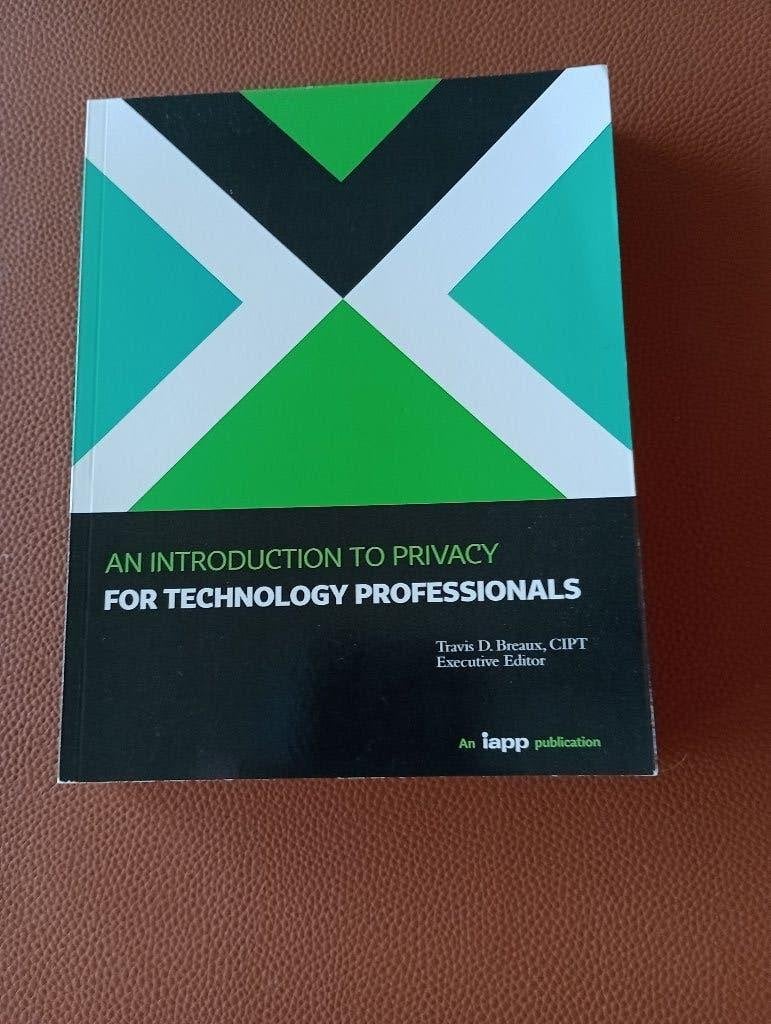 An introduction to privacy For technology profesionals, Ophalen of Verzenden, Zo goed als nieuw, Internet of Webdesign, Travis De Breaux