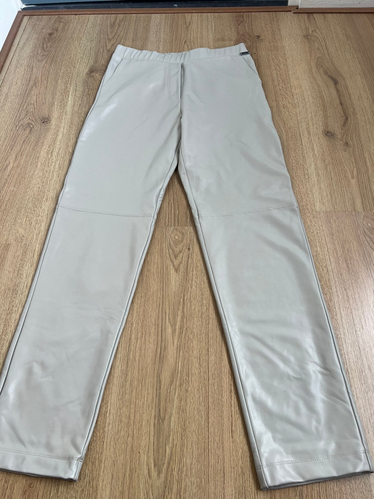 D’etoiles casiope travelwear s grijze nep leer leren broek, Ophalen of Verzenden, Zo goed als nieuw, X, Maat 36 (S)