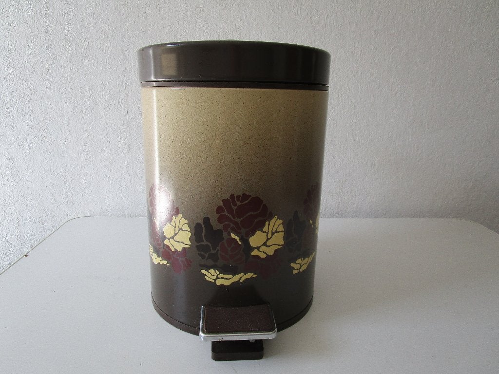 Brabantia pedaalemmer, 28 cm hoog. Vintage, Huis en Inrichting, Woonaccessoires | Prullenbakken, Gebruikt, Met pedaal, Ophalen of Verzenden