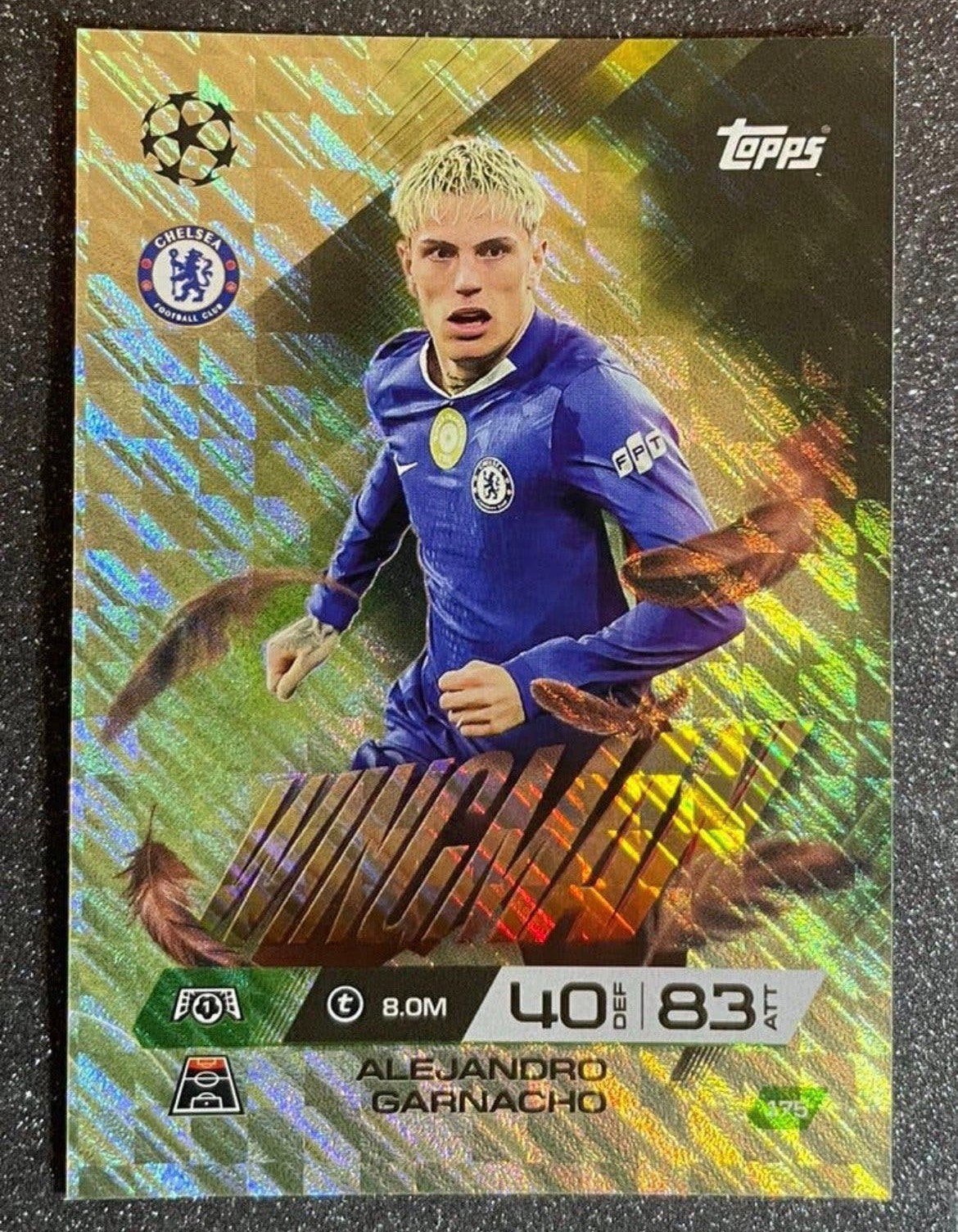 Topps MA EXTRA 25/26    WINGMAN    GARNACHO    CHELSEA FC, Verzenden, Zo goed als nieuw, Plaatje