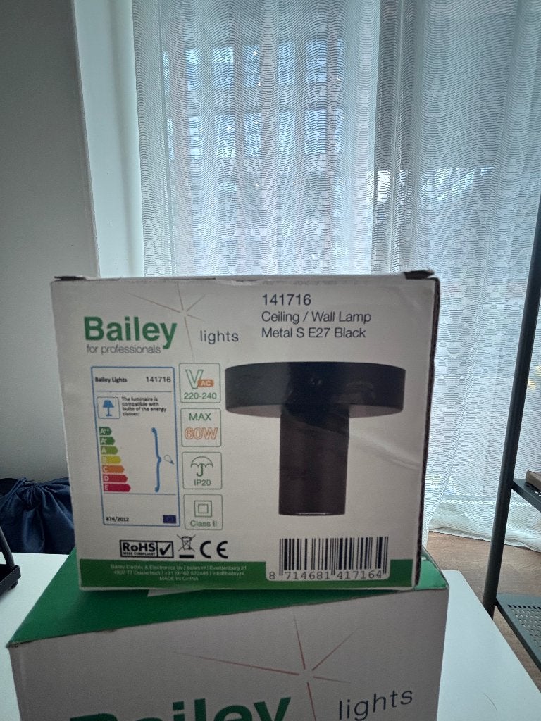 Bailey lamp, Ophalen, Led-lamp, Meerkleurig, Nieuw