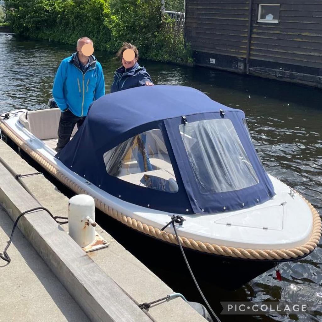 Sloep Valory 475, Watersport en Boten, Ophalen, Zo goed als nieuw, Buitenboordmotor, Polyester