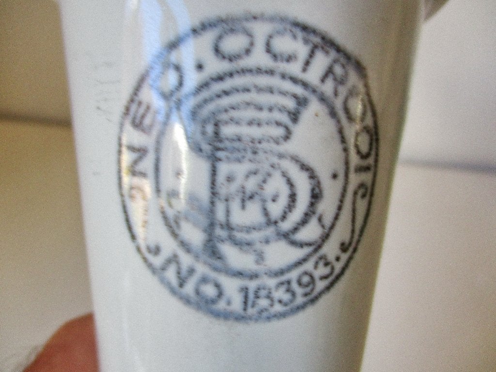 Bodemvondst 18393 Nederlands octrooi antiek porselein, Antiek en Kunst, Ophalen of Verzenden