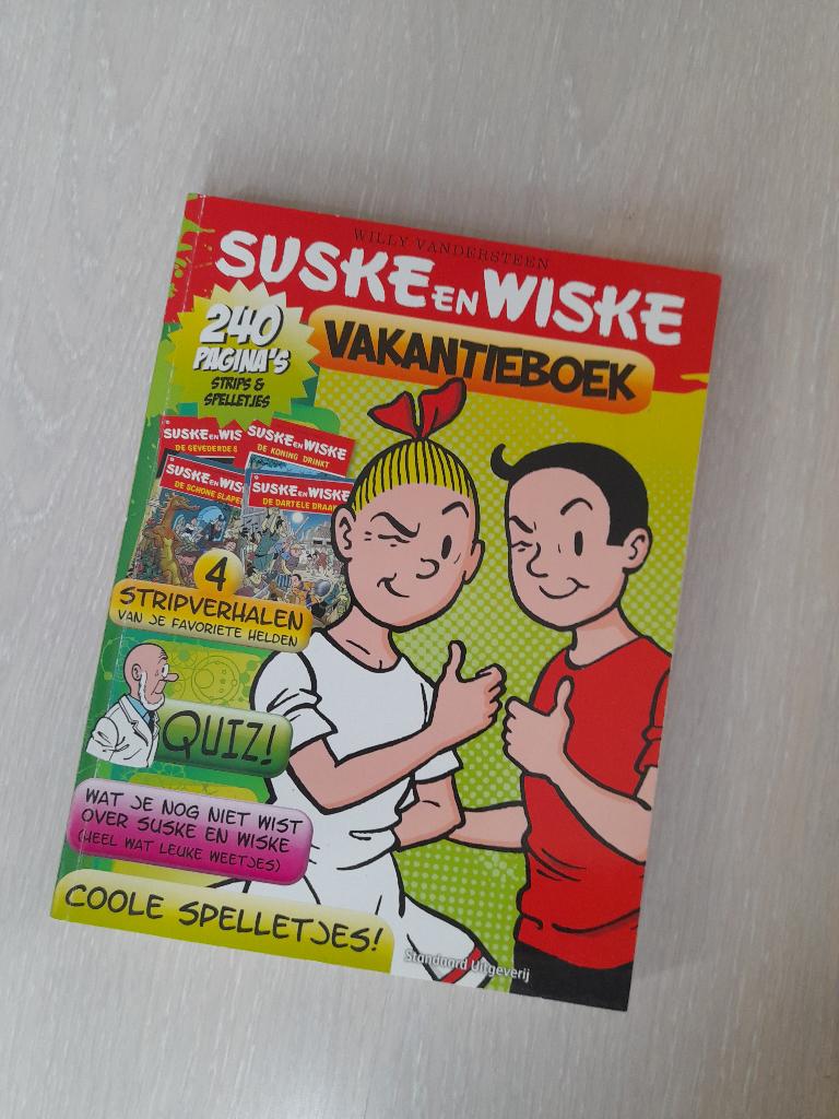 Suske en Wiske vakantieboek (2011), Gelezen, Willy Vandersteen e.a., Eén stripboek, Ophalen of Verzenden